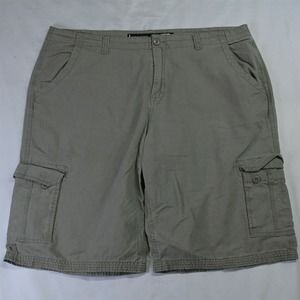 Buffalo David Bitton 40 x 13" Khaki Ripstop Cargo‎ Shorts